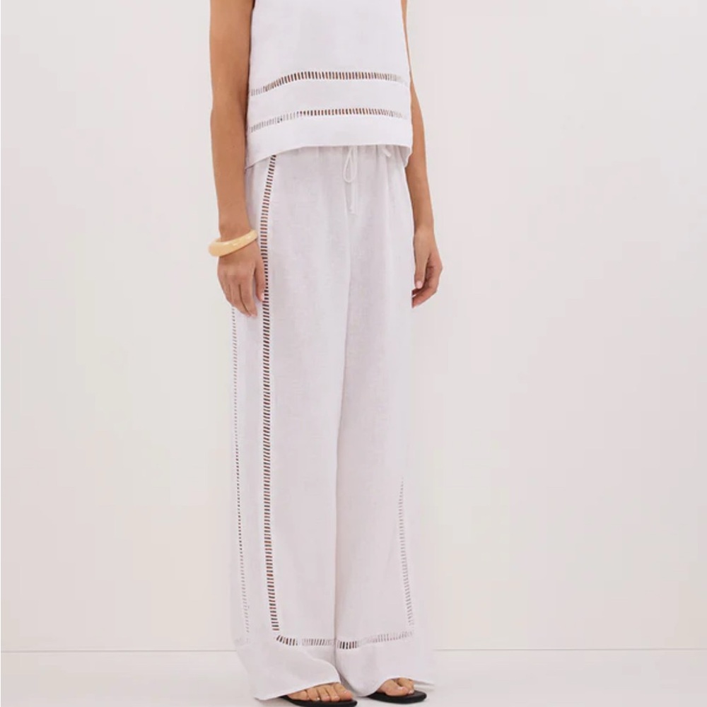 DISSH White Linen Pants NWT